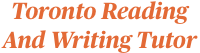 Toronto Reading And Writing Tutor logo